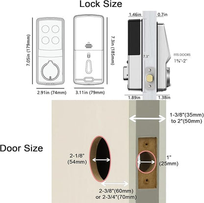 Lockly Secure Plus, Keyless Entry Door Lock, Smart Locks - Image 3