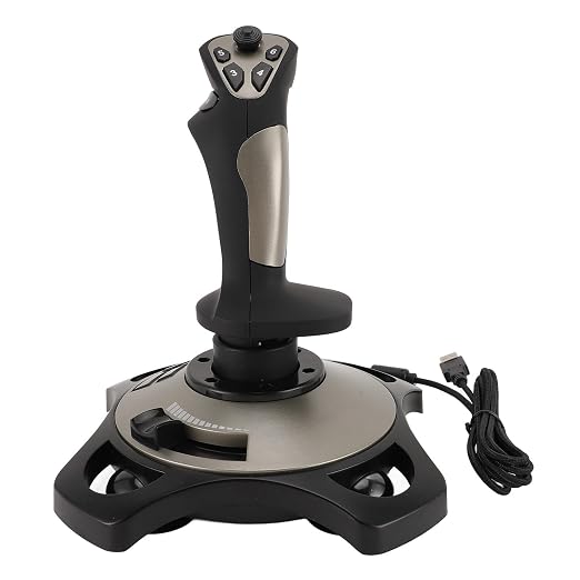 XUMIUZIY PC Flight Joystick Control, USB Wired Flight Stick by Unknown