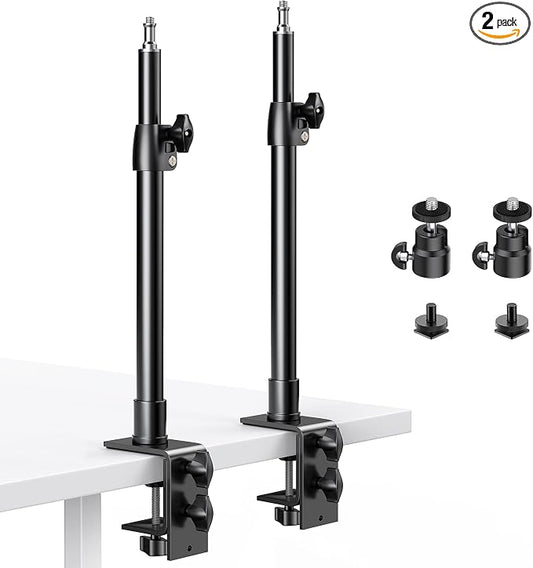 2-Pack Camera Desk Mount Stand by Dazzne