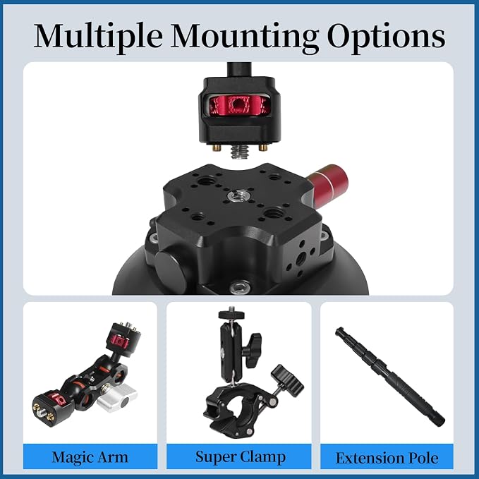 FIFIELD 4.5in Suction Cup Camera Mount - Image 6