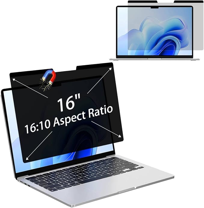 MUBUY-GOL Magnetic Privacy Screen Protector by MUBUY