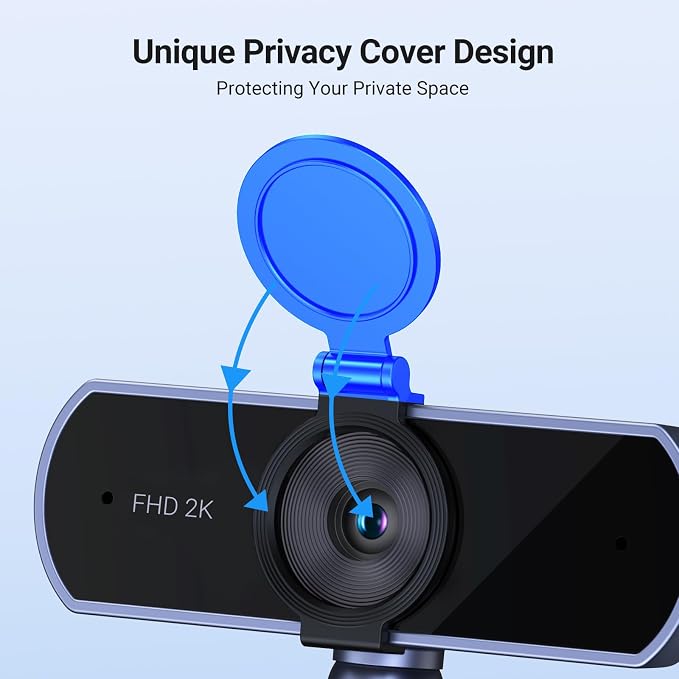 UGREEN 2K Webcam, Full HD 1080P Webcam - Image 6