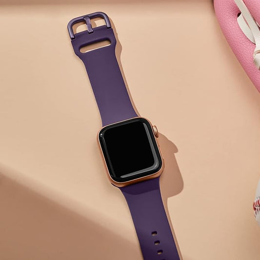 Sport Band Compatible with Apple Watch Bands 49mm 46mm 45mm 44mm 42mm 41mm 40mm - Image 2