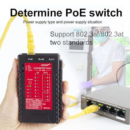 NOYAFA Network Cable Tester for RJ45 RJ11 RJ12 /Cat5 Cat5e Cat6 Cat6a Cat7 - Image 5