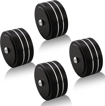Tertullus 4 Pcs HiFi Speaker Isolation Feet 40x20mm Aluminum Speaker Spike Pad - Image 7