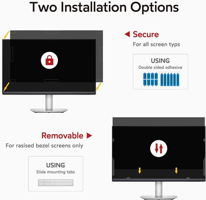 BERSEM 28 Inch Monitor Computer Privacy Screen Filter - Image 5