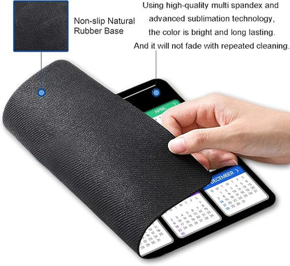 Hokafenle Mouse Pad, Premium-Textured Square Waterproof Mouse Mat Non-Slip - Image 2