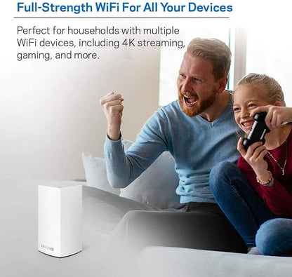 Linksys Velop Mesh Home Wi-Fi System, 500 Sq. Ft. Coverage, Supports 10+ Devices - Image 4