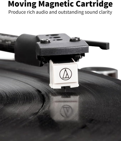 Turntable Vinyl Record Player Support Bluetooth Output Phono/Line Switch Pitch - Image 4