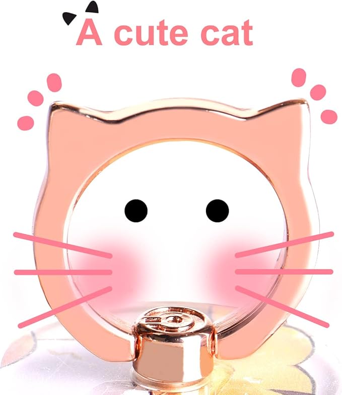 Cat Phone Ring Holder - Image 3