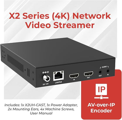 ToVi X2 Series 4K Network Video Streamer AV Over IP Encoder - Image 9