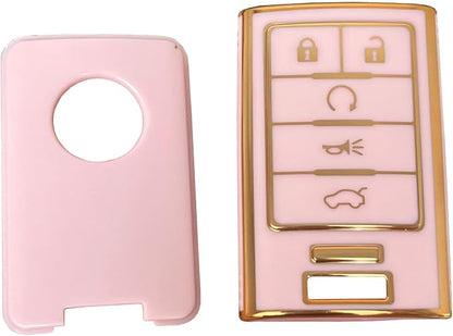 Keyless Entry Systems Key for Cadillac Key Fob Cover Shell - Image 4