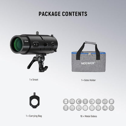NEEWER LS-300 Spotlight Optical Snoot - Image 9