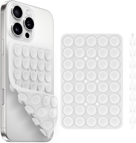 Silicone Suction Cup Phone Case Mount Double Sided, Phone Accessories by Yojaro