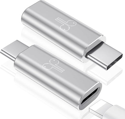 Temdan 2 Pack Lightning to USB C Adapter by Temdan