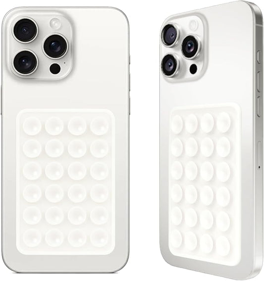 2PCS Silicone Suction Phone Case Mount, Non Slip Suction Cup, Hands-Free Phone by Giumel