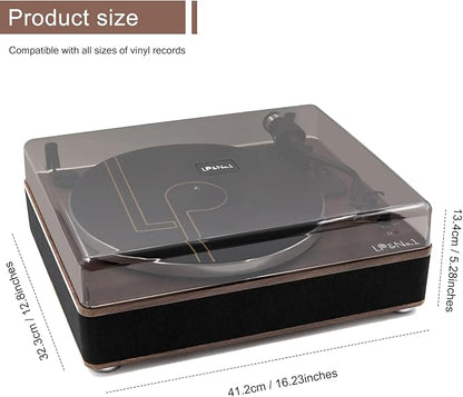LP&No.1 Vinyl Record Player - Image 9