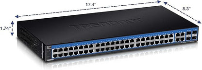 TRENDnet 52-Port Gigabit Web Smart Switch, 48 Gigabit RJ-45 Ports, 4 Shared - Image 8