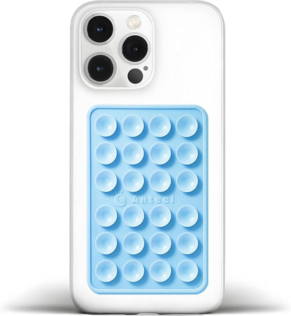 Anteel Medium-Sized Silicone Suction Phone Case Adhesive Mount, Enhanced by JingJinYY