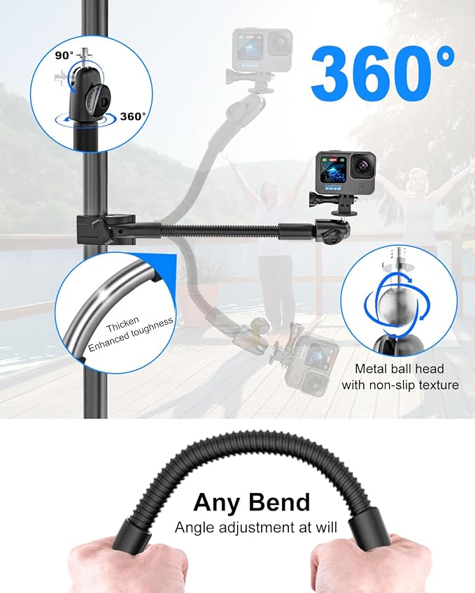 Gooseneck Clamp Camera Mount - Image 4
