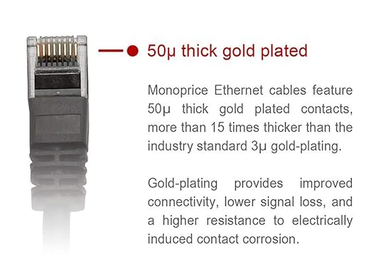 Monoprice 7FT 24AWG Cat6 550MHz UTP Ethernet Bare Copper Network Cable - Image 3