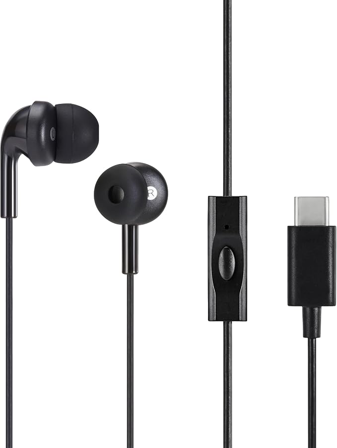 Amazon Basics Wired Earbuds by AmazonBasics