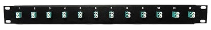 Ultra Spec Cables 12 Port LC Fiber Patch Panel 10Gb/40Gb Multimode 19" - Image 3