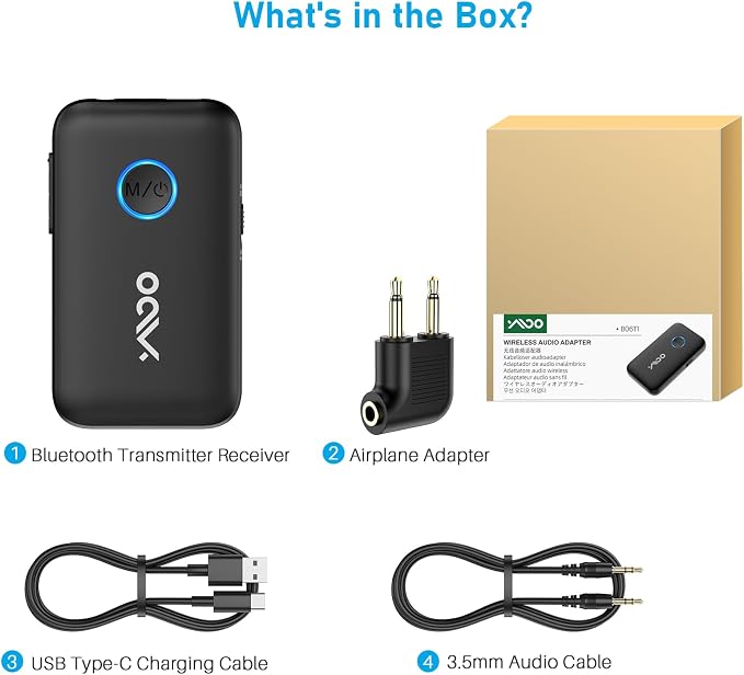 YMOO Bluetooth 5.3 Transmitter Receiver - Image 8