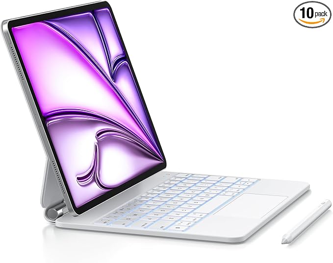 Keyboard Case with Stylus Pen for ipad Air 11-inchiPad Pro11 in Magic-Style by Unknown