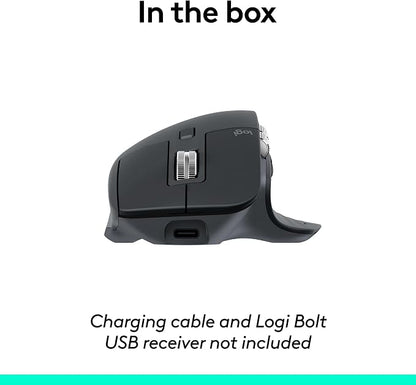 Logitech MX Master 3S Bluetooth Edition Wireless Mouse, No USB Receiver - Image 10