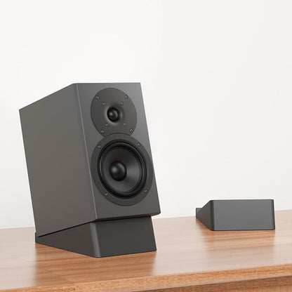 WALI Desktop Speaker Stand Riser, Desk Studio Speaker Wedge - Image 6