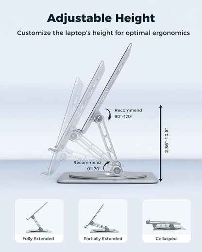 Adjustable Laptop Stand for Desk - Image 2