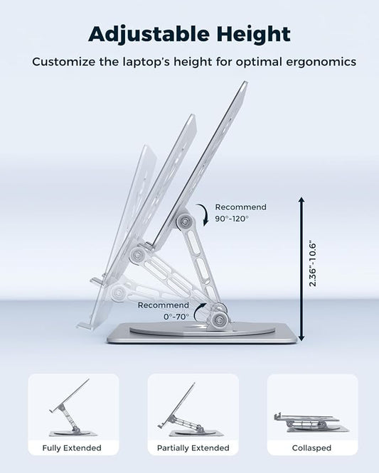 Adjustable Laptop Stand for Desk - Image 2
