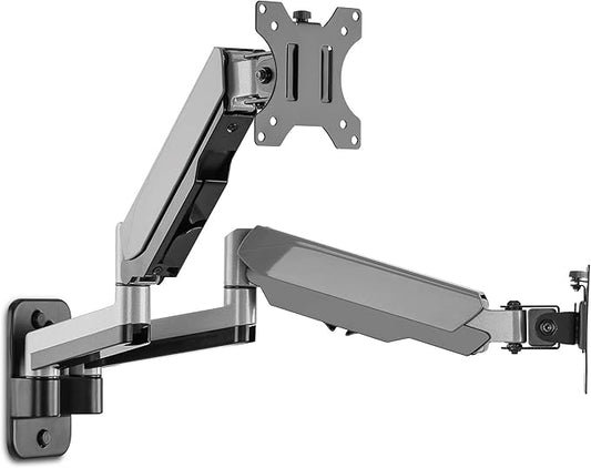 AVLT Dual Extended 13"-32" Monitor Wall Mount fits Two Flat/Curved Computer by AVLT-USA