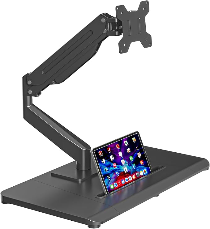 suptek Single Monitor Mount Gas Spring Arm Mount by suptek