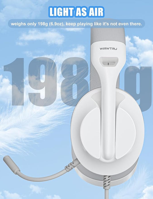 S30 Gaming Headset with Microphone, 198g Lightweight Design, Wired Gaming - Image 2