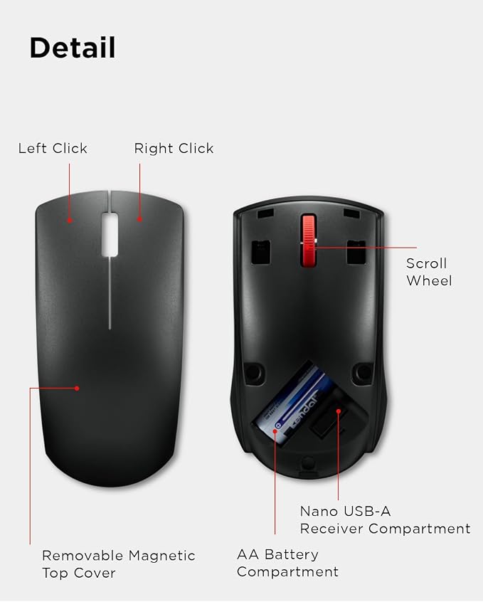 Lenovo Wireless Mouse - Image 7