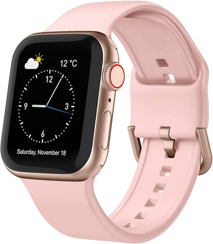 Sport Band Compatible with Apple Watch Bands 49mm 46mm 45mm 44mm 42mm 41mm 40mm by Recoppa