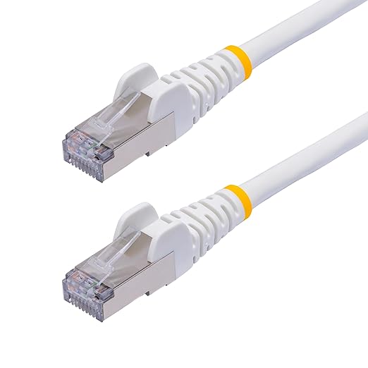 StarTech.com 10ft White CAT8 Ethernet Cable, Snagless RJ45, 100W PoE++ by StarTech