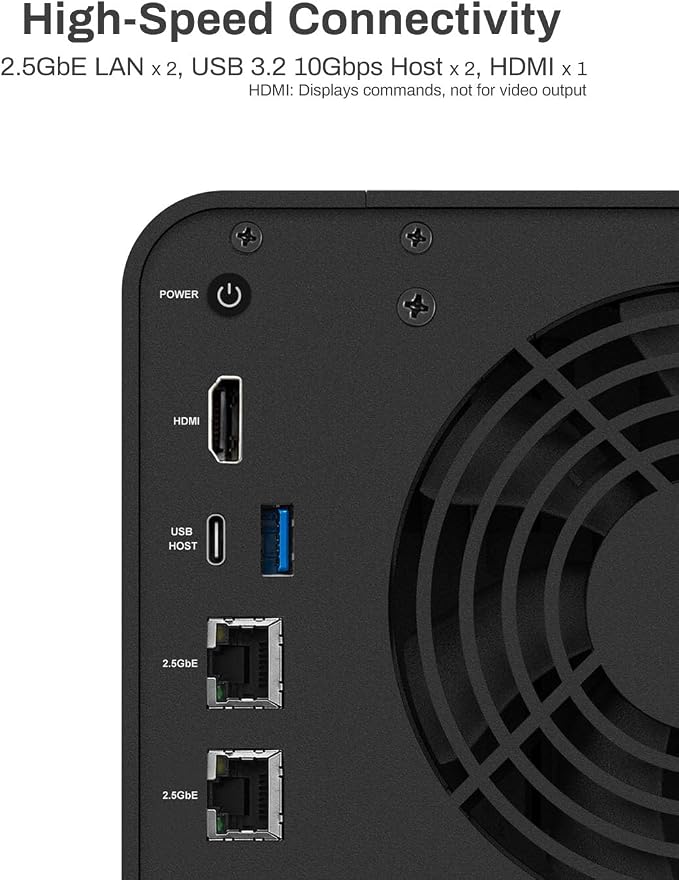 TERRAMASTER F4-424 NAS Storage 4Bay - Image 4