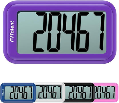 Pedometer for Walking Steps, 3D Accurate Simple Pedometer, Step Counter for Men by Sports%E3%80%81Health%E3%80%81Happiness