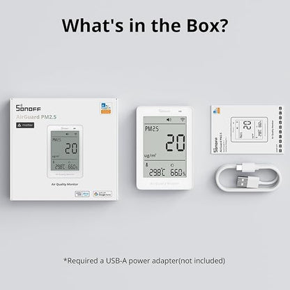 SONOFF SAWF-07P Smart Indoor Air Quality Monitor - Image 7
