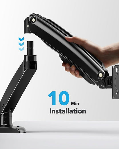 HUANUO Single Monitor Arm for 40 inch Screens, Ultrawide Computer Monitor Mount - Image 7