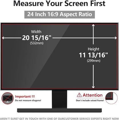 24 Inch Computer Privacy Screen Shield - Image 2