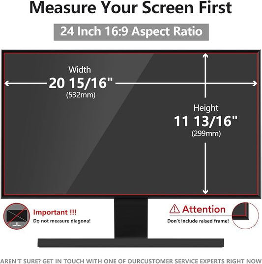 24 Inch Computer Privacy Screen Shield - Image 2