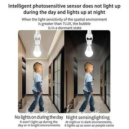 E26/E27 Motion Sensor Light Socket Adapter – Smart Screw-in Bulb Holder - Image 7
