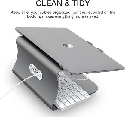 Laptop Stand Aluminum Cooling Computer Stand Holder - Image 3