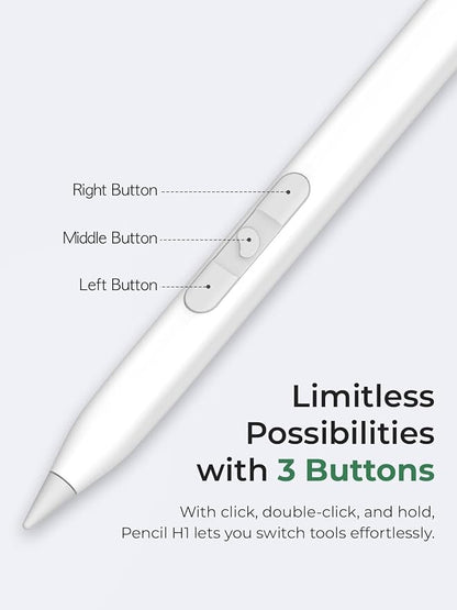 REDBEAN iPad Stylus Pen H1, 9 Shortcut Functions - Image 2