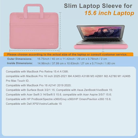 Universal Laptop Shoulder Bag 13-17.3 Inch Shockproof Briefcase - Image 2