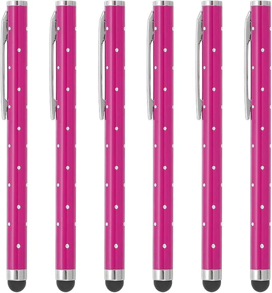 PATIKIL Stylus Pens for Touch Screens, Rose Red by PATIKIL